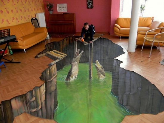 Уличное 3D искусство Уличное 3D искусство