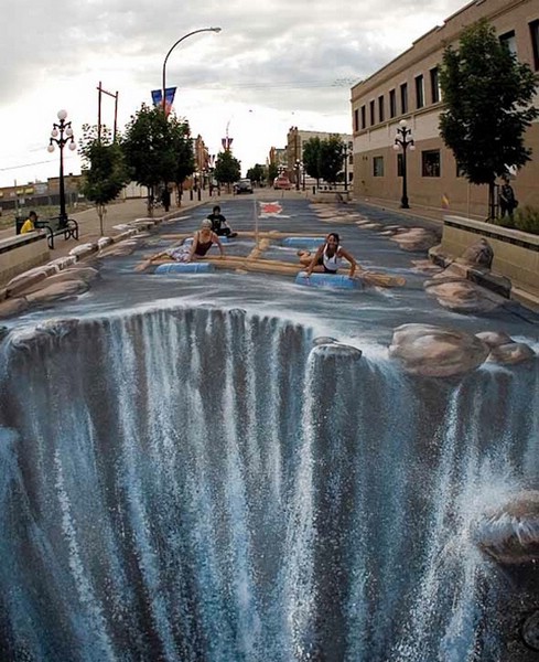 Уличное 3D искусство Уличное 3D искусство